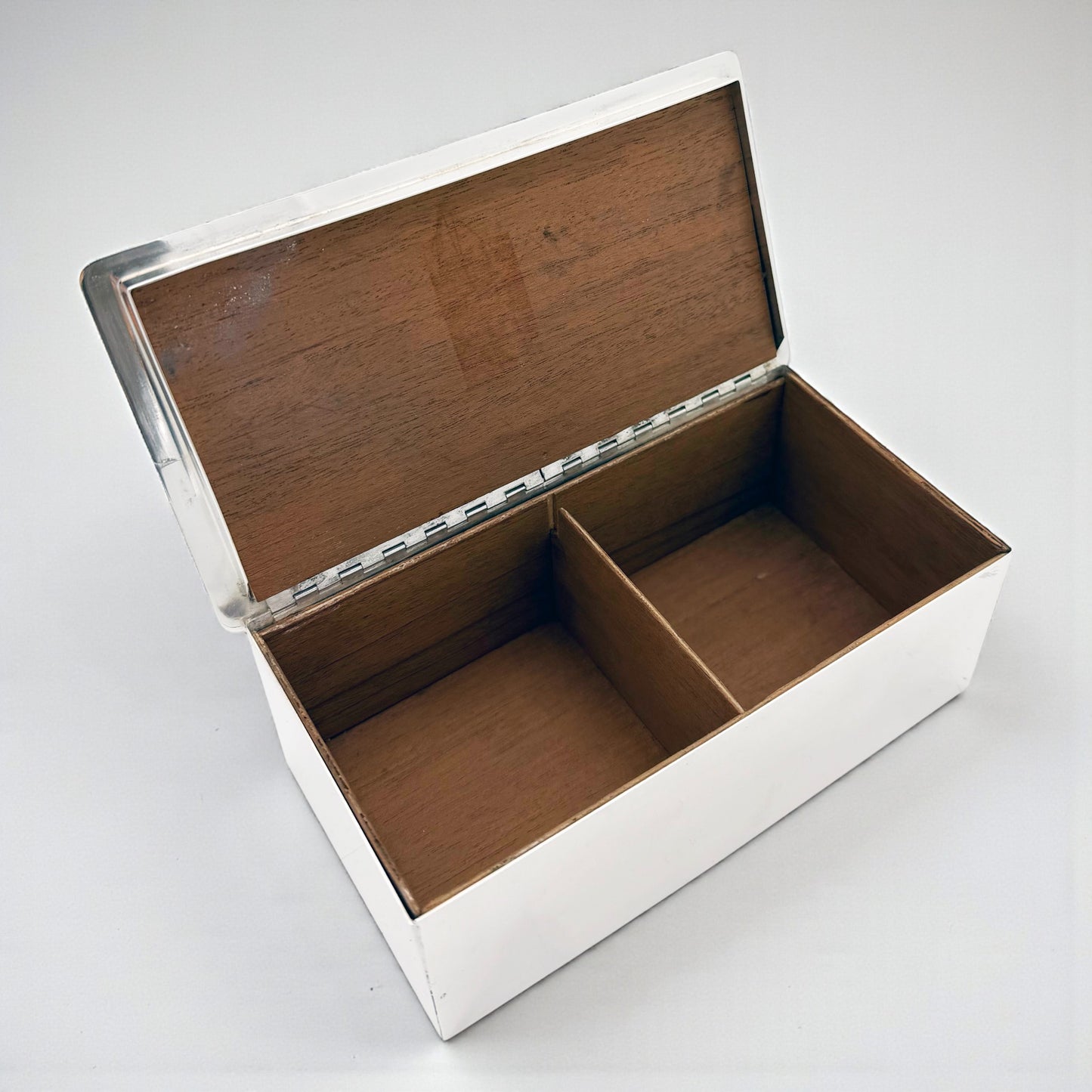 English Silver Plate Box, 1930s