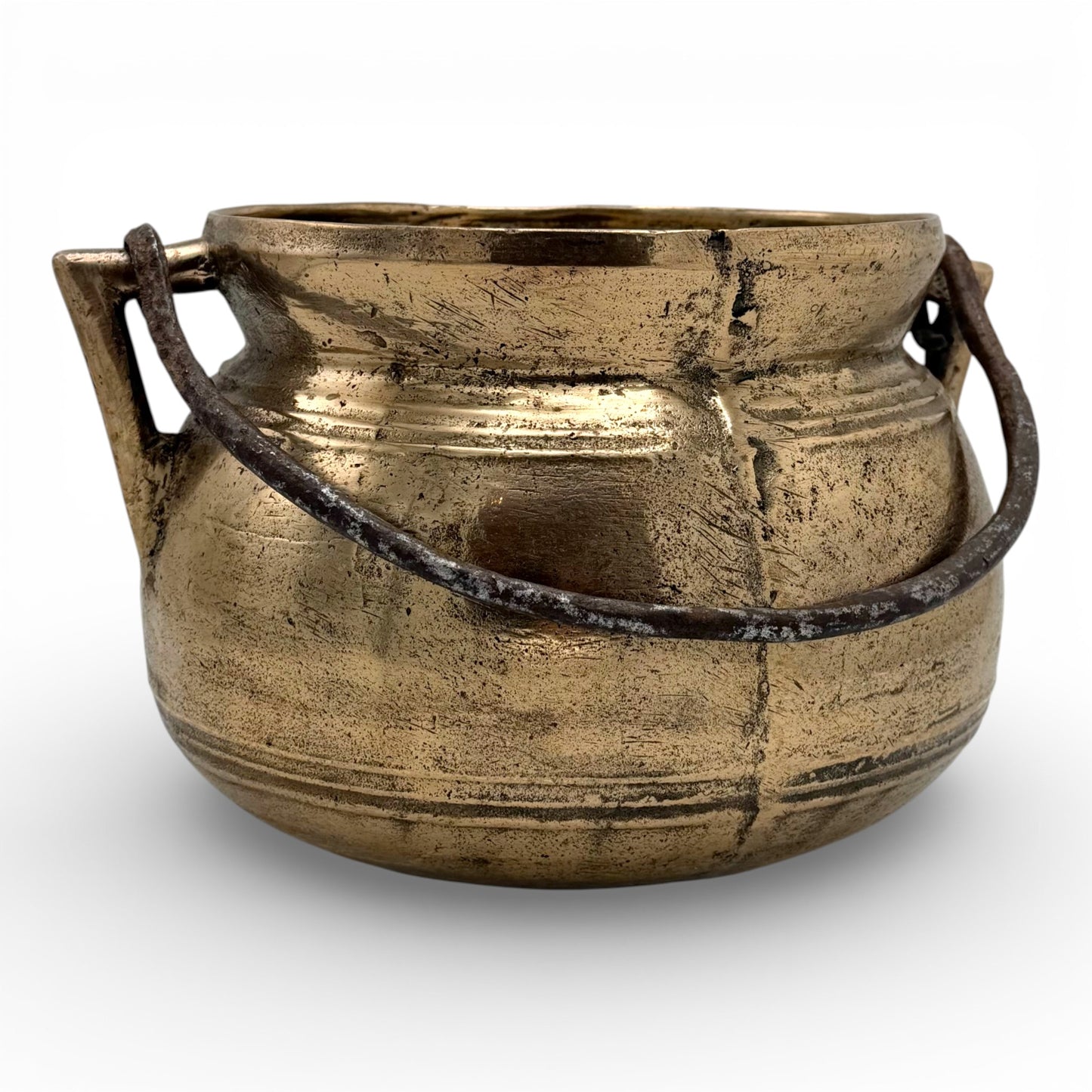 Antique Brass Plant Pot