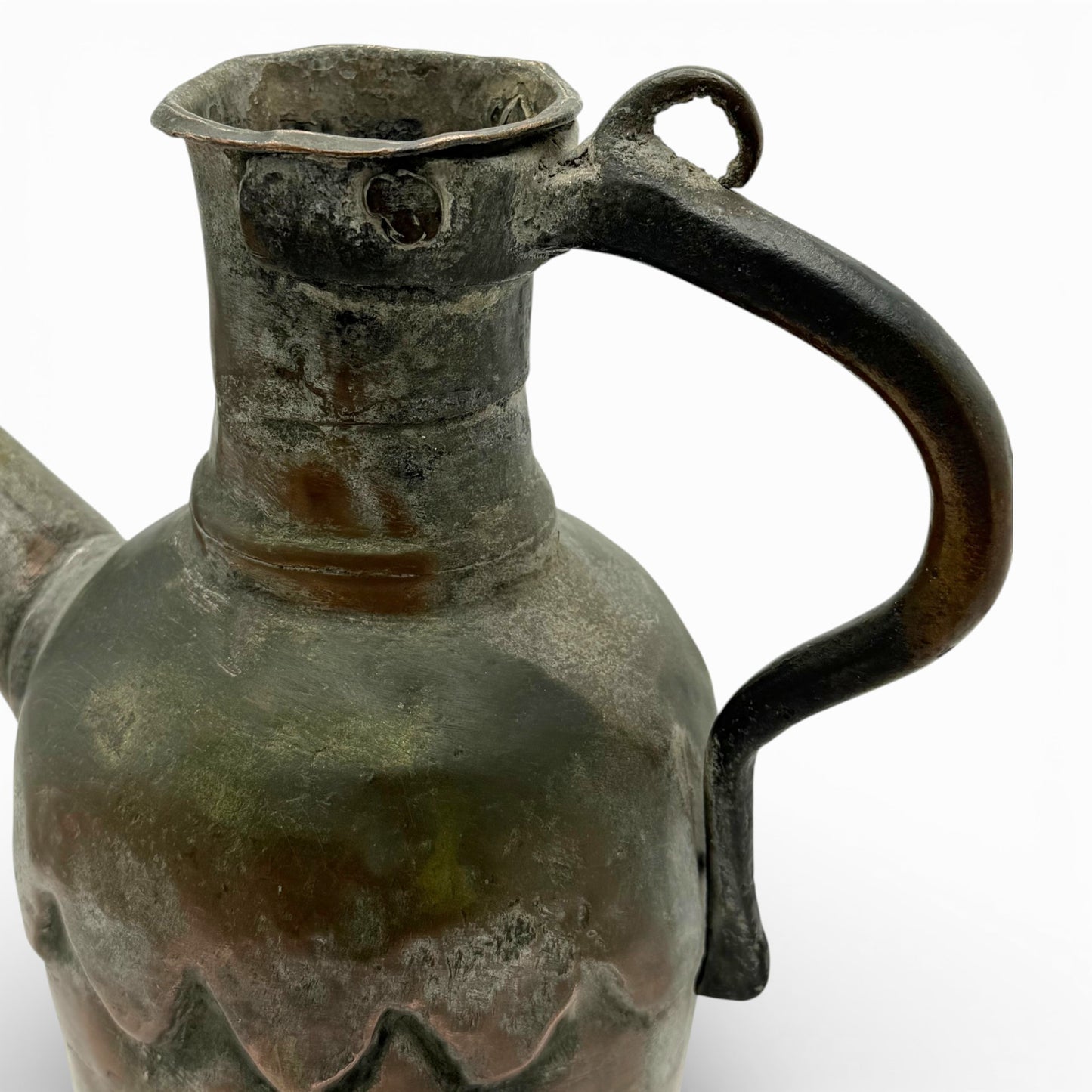 Ottoman Empire Copper Pitcher