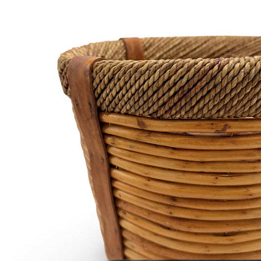 Pencil Reed Waste Paper Basket
