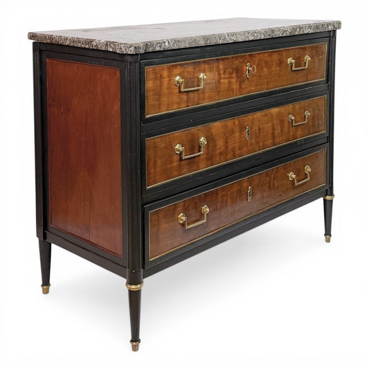 19th Century French Mahogany Commode