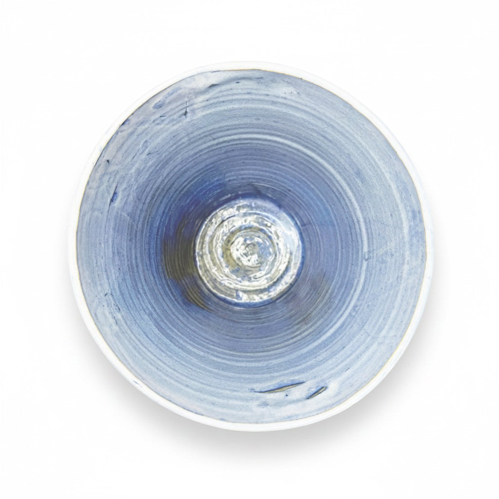 French Handmade Stoneware Vase, circa 1960
