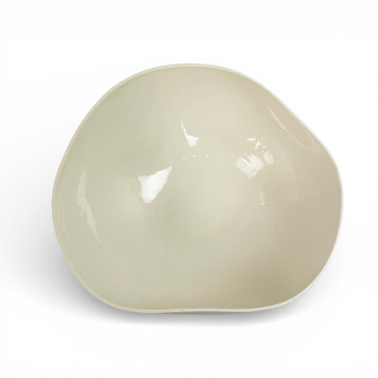 Handmade White Porcelain Compote