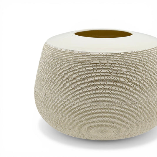 French Porcelain Textured Vase