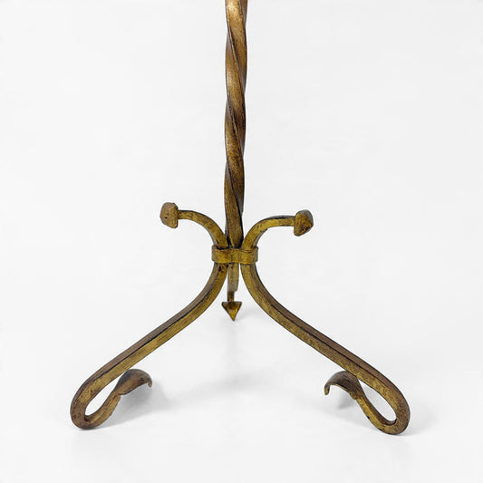 Gilt Iron Standing Lamp