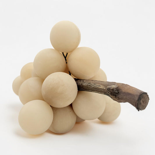 Vintage Beige Alabaster Grapes