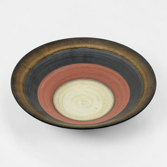 Bronze Rim Stoneware Bowl