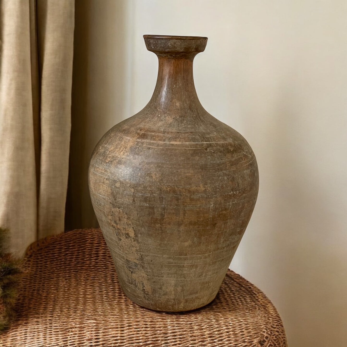 Rustic Chinese Stoneware Pot