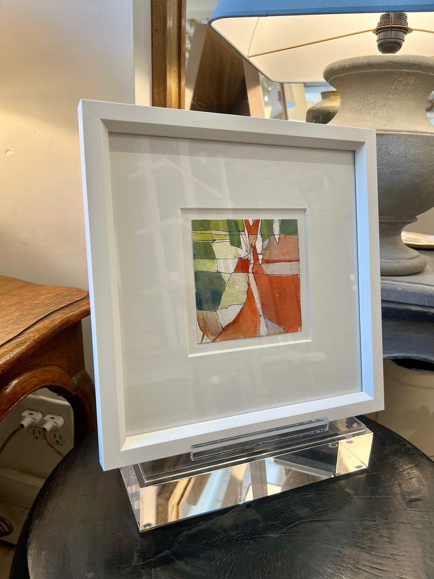 Abstract Watercolor Painting