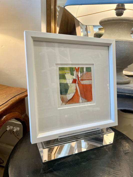 Abstract Watercolor Painting