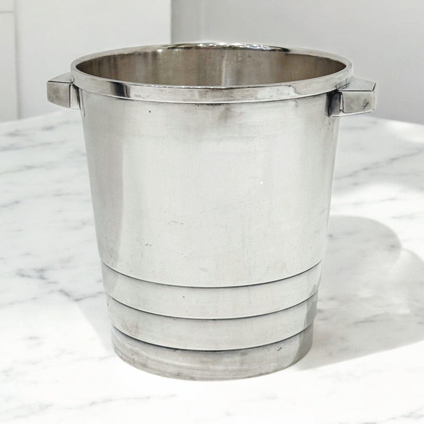Art Deco Silver Plate Ice Bucket (Large)