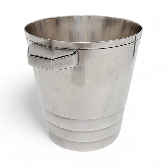 Art Deco Silver Plate Ice Bucket (Small)