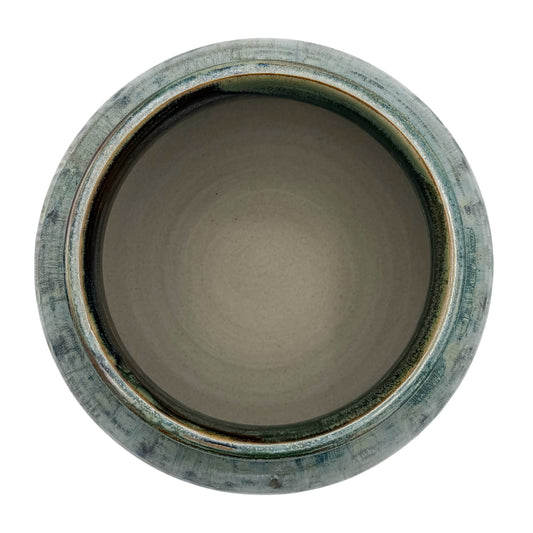 Green Drip Glazed Pot