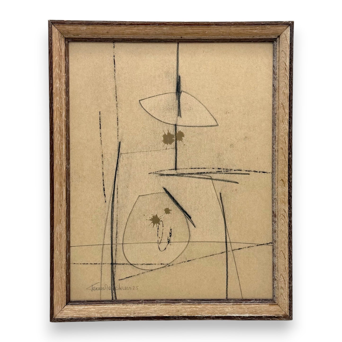 Abstract Original Drawing by Jean Marc Louis