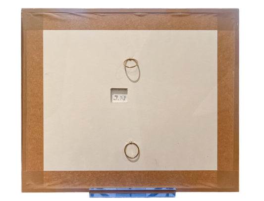 Abstract Black & White Water Color by Jacques Nestle