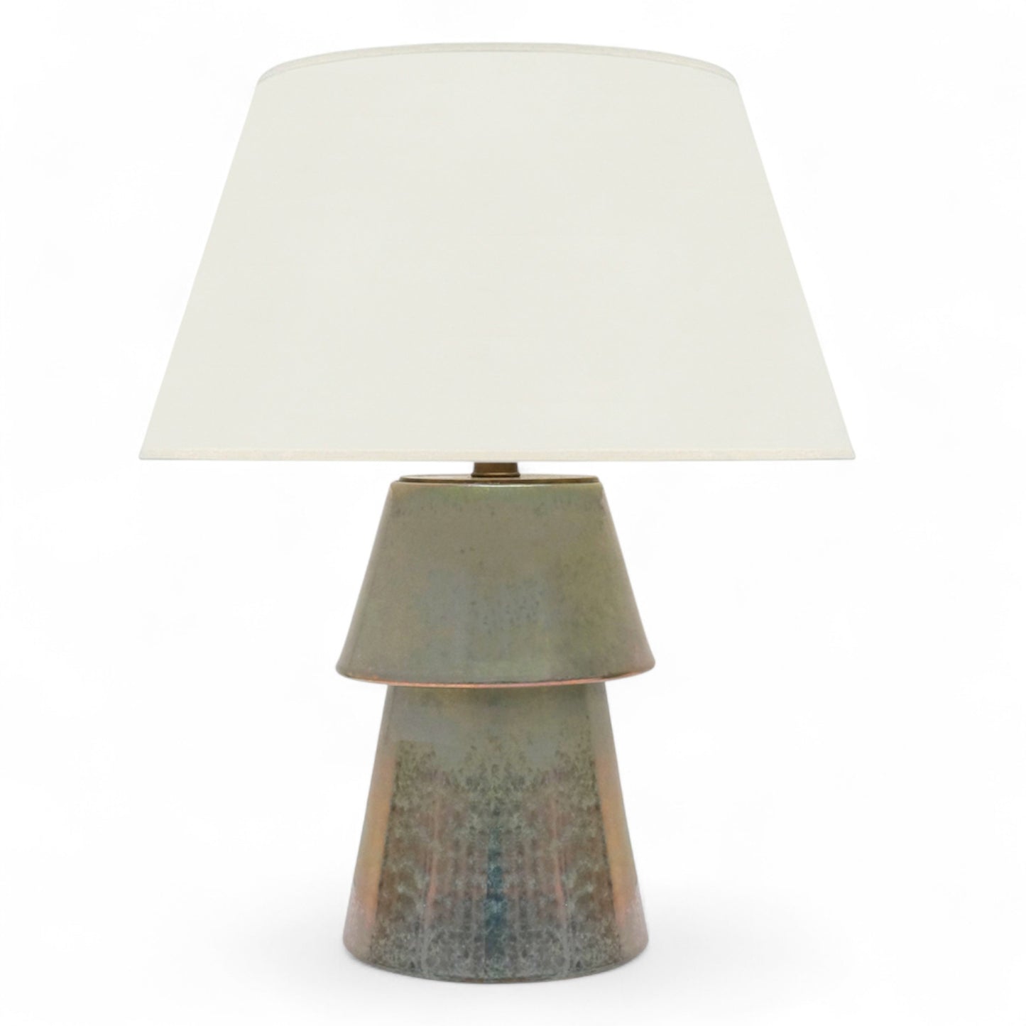 Blue/Green Iridescent Table Lamp