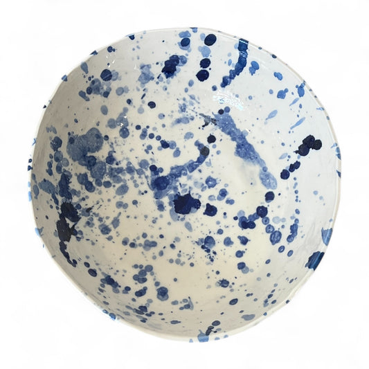 Handbuilt Porcelain Pedestal Bowl