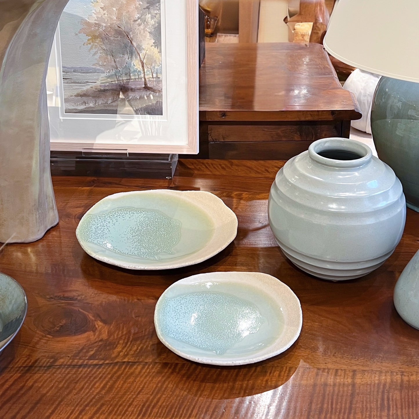 Handmade French Stoneware Dish