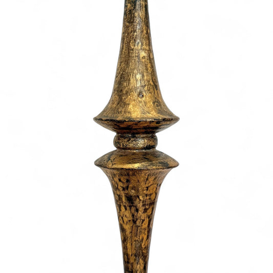 Spanish Gilt Iron Standing Lamp