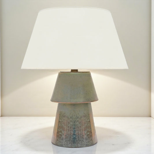 Blue/Green Iridescent Table Lamp