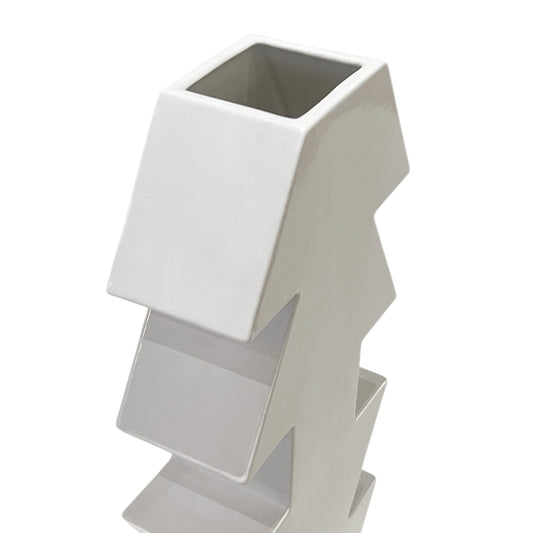 Abstract Ceramic Vase by Luciano Florio Paccagnella