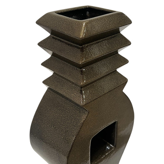 Abstract Ceramic Vase by Luciano Florio Paccagnella