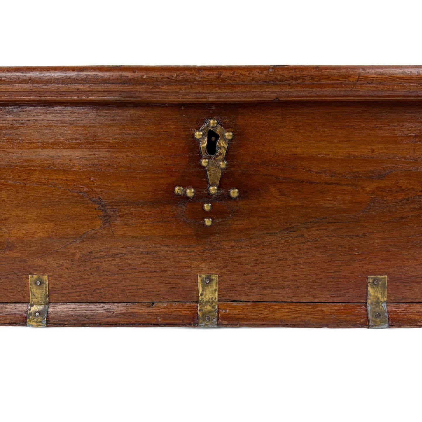 Teak Anglo-Indian Trunk, 19th Century