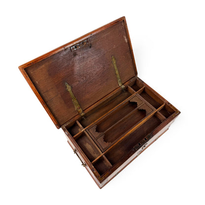 Teak Anglo-Indian Trunk, 19th Century