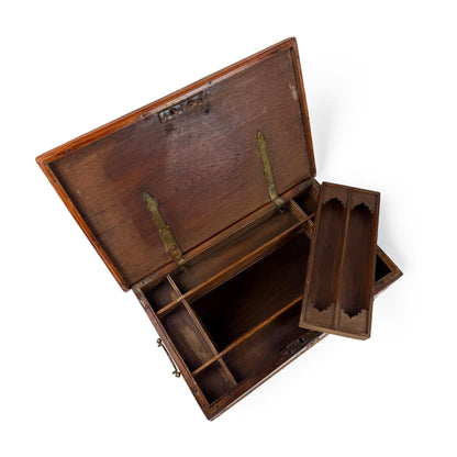 Teak Anglo-Indian Trunk, 19th Century