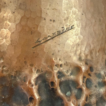 French Mid Century Textured Copper Vase