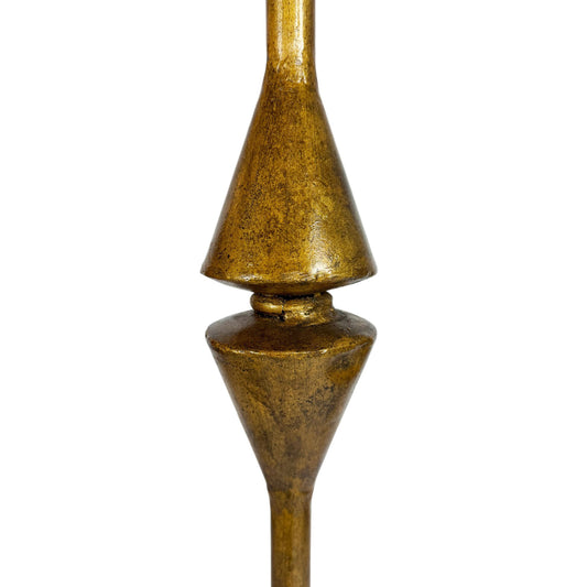 Gilt Iron Standing Lamp