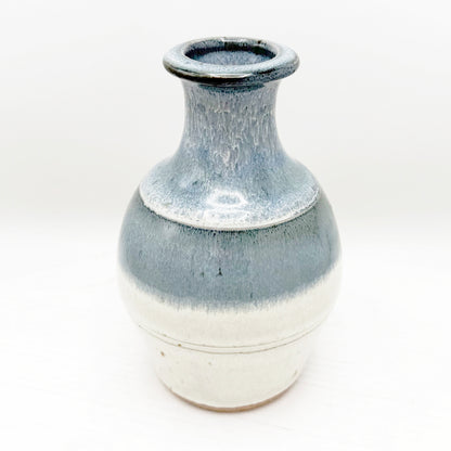 Light Blue and White Vase