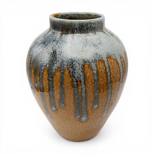 French Drip Glazed Vase
