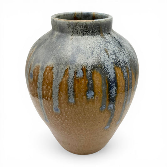 French Drip Glazed Vase