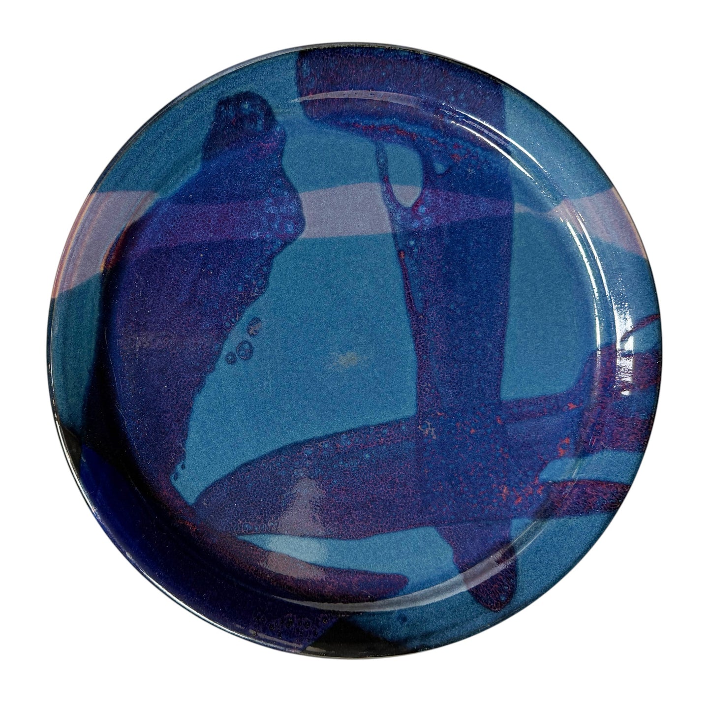 Handmade Abstract Ceramic Charger