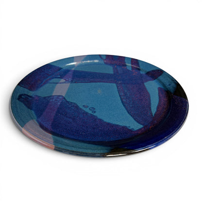Handmade Abstract Ceramic Charger