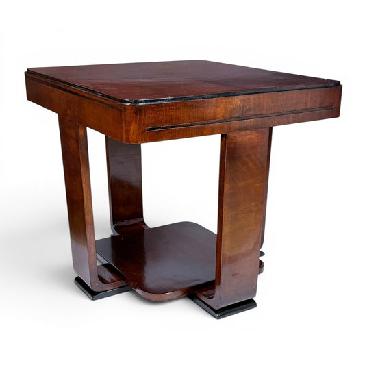 Italian Mahogany Side Table circa 1940