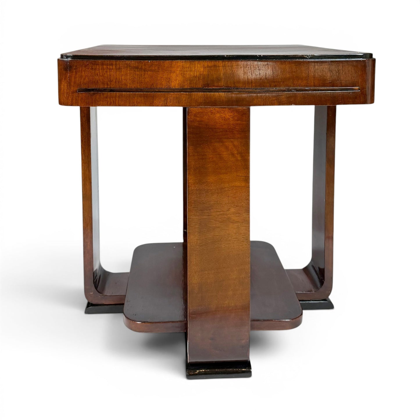 Italian Mahogany Side Table circa 1940