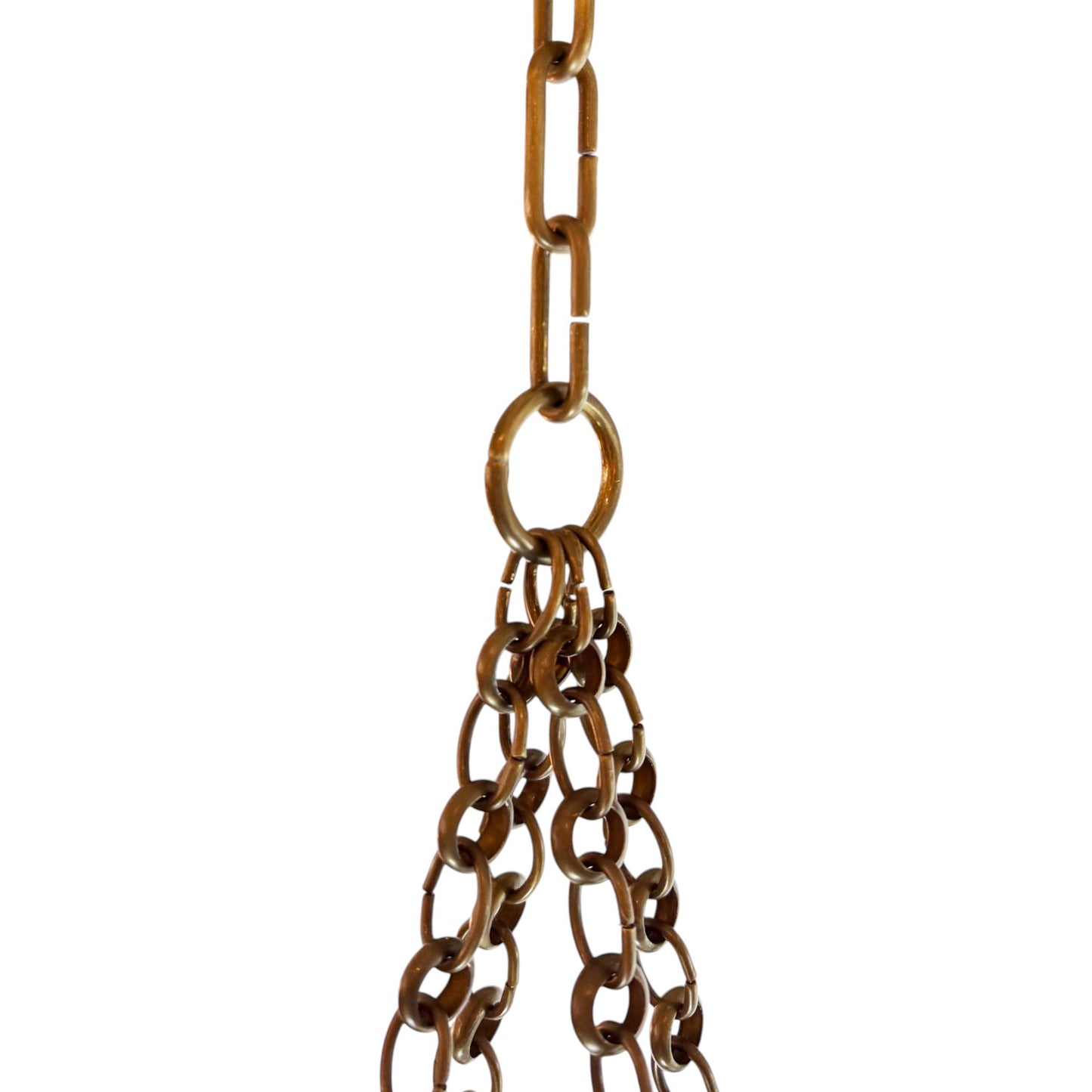 Large Spanish Gilt Iron Sunburst Pendant