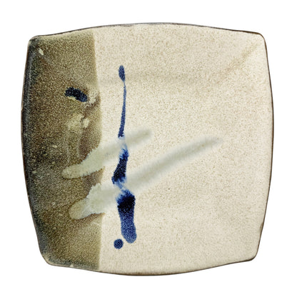 Square Abstract Ceramic Plate