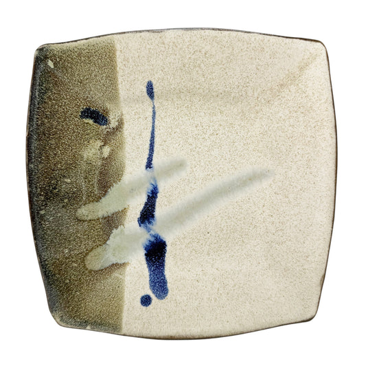 Square Abstract Ceramic Plate