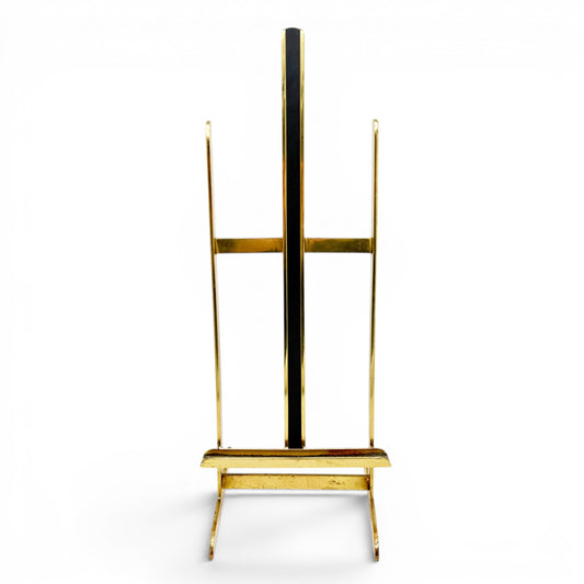 Vintage Brass Tabletop Easel