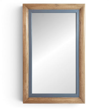 French Bleach Pine Mirror