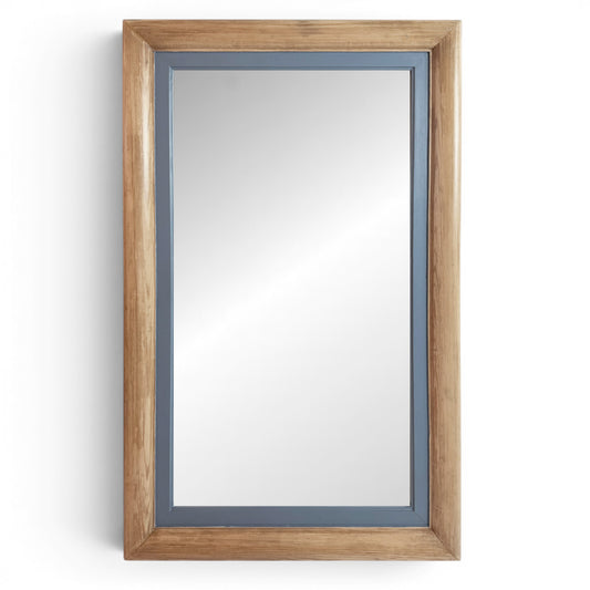 French Bleach Pine Mirror