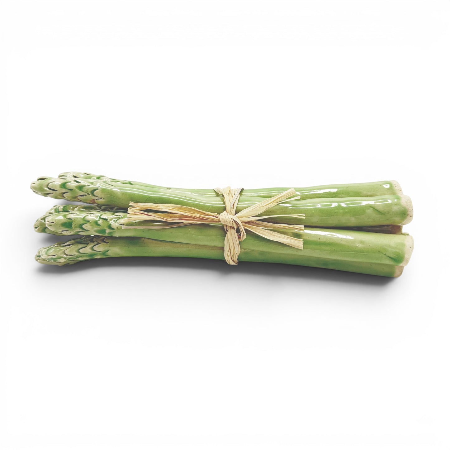 Bunch of Handmade Ceramic Asparagus