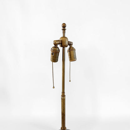 Mid Century Spanish Gilt Iron Standing Lamp
