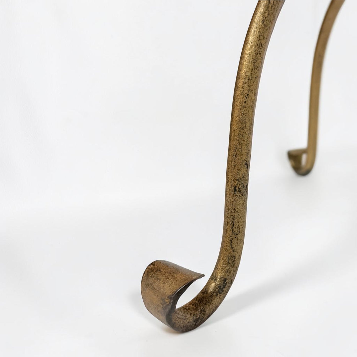 Mid Century Spanish Gilt Iron Standing Lamp