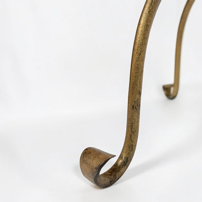 Mid Century Spanish Gilt Iron Standing Lamp