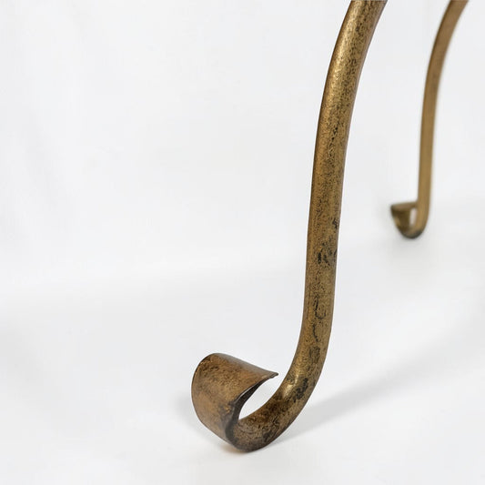 Mid Century Spanish Gilt Iron Standing Lamp