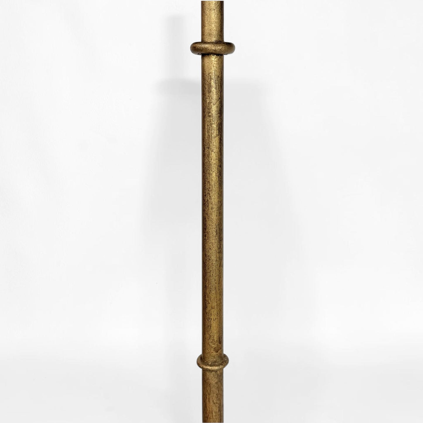 Mid Century Spanish Gilt Iron Standing Lamp